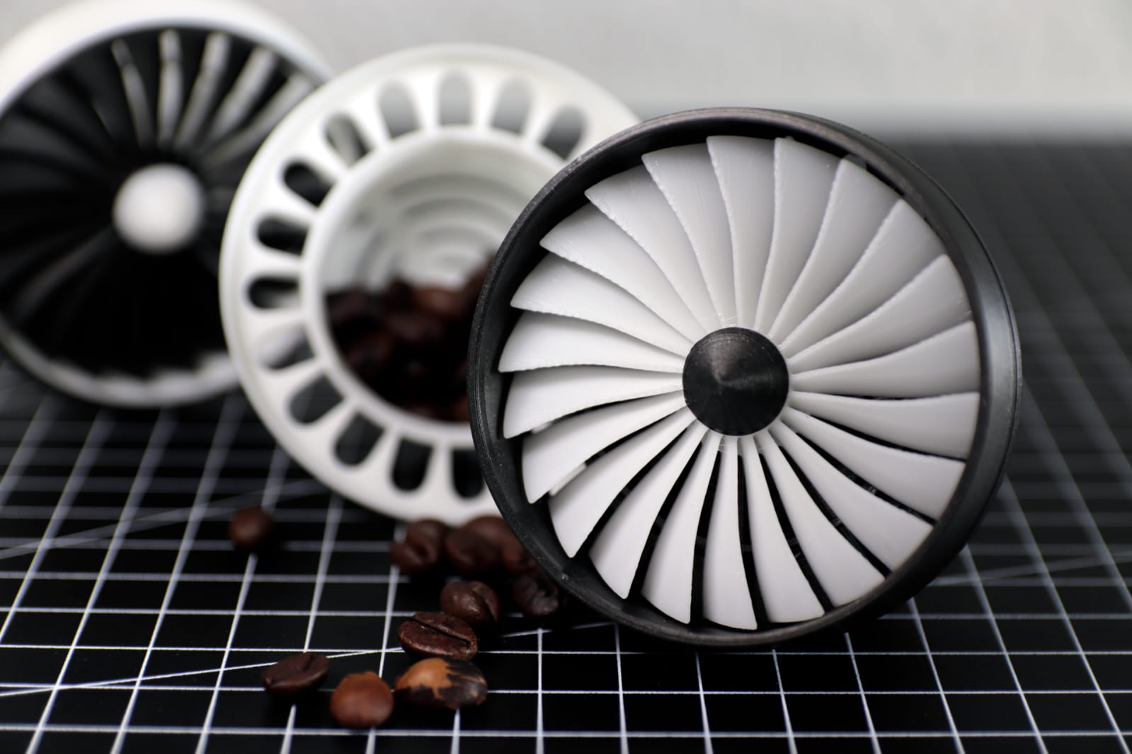 Turbofan aroma diffuser - Car vent mini Jet engine